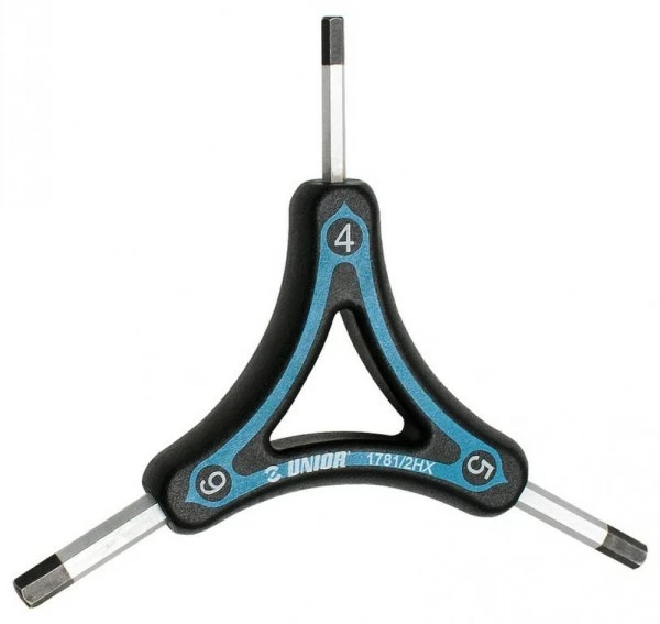 Schlüssel F.Innensechkantschrauben Unior 4, 5 Und 6mm, 1781/2HX 3 Schlüssel F.Innensechkantschrauben Unior 4, 5 Und 6mm, 1781/2HX