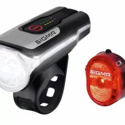 Sigma LED-Akku-Beleuchtungs-Set Aura 80 USB Inkl Nugget II StVZO