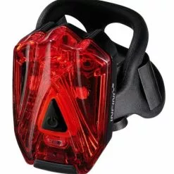 Saftey Light Infini I-260 Lava Rote LEDs, Schwarz, USB-Anschluss Stvzo