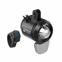 Litemove Scheinwerfer AE-130 Für E-Bikes Mit Halter Oben StVZO