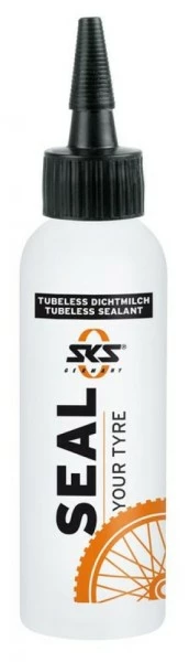 Dichtmilch SKS -Seal Your Tire- 125ml Flasche Dichtmittel Sealant Tubeless TLR Reifendichtmilch
