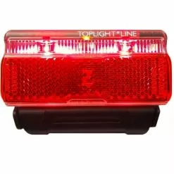 Busch-mueller Busch&Müller B&M Akku-Tr-Rücklicht Toplight Line LED Schwarz Senso 80mm STVZO