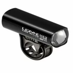 Lezyne Front Scheinwerfer LED Weiß Lite Drive Pro 115 3 Modi StVZO Akku Schwarz Glänzend