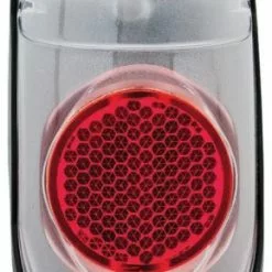 Axa Dynamo-(E-)Rücklicht Go Steady Für Schutzblechmontage Transparent-rot StVZO