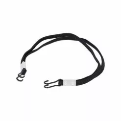 XLC 2-fach Spanngummi Mit 2 Haken 10mmx600/800mm, Schwarz