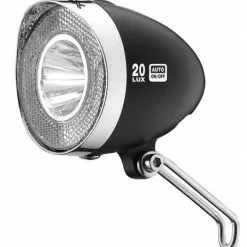XLC Scheinwerfer LED Retro Reflektor 20Lux Schalt. Standlicht Senso Sz STVZO