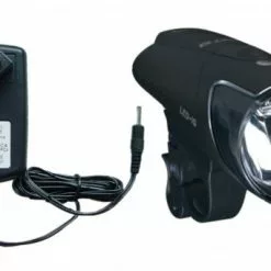 Busch-mueller Busch&Müller B&M LED-Akkuscheinwerfer Ixon IQ Schwarz Inkl. Akkus & Ladegerät STVZO