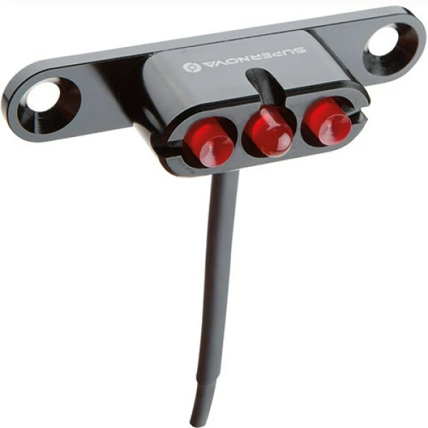 E3 Tail Light - FR, E-25, K915, Supernova, Schwarz, Gepäckträgermontage, Stvzo 3 E3 Tail Light - FR, E-25, K915, Supernova, Schwarz, Gepäckträgermontage, Stvzo