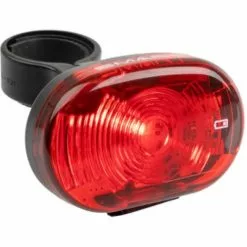 Akku-Rücklicht Star USB, LED, Schwarz, Messingschlager Stvzo