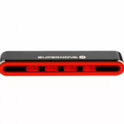 M99 TL2 PRO, E-45, Supernova, Schwarz, Gepäckträgermontage, 12 V , Stvzo