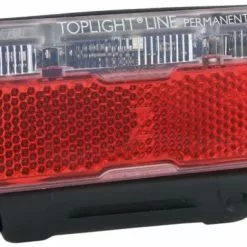 Busch-mueller Busch&Müller B&M Akku-Tr-Rücklicht Toplight Line, LED, Schwarz Stvzo 50mm