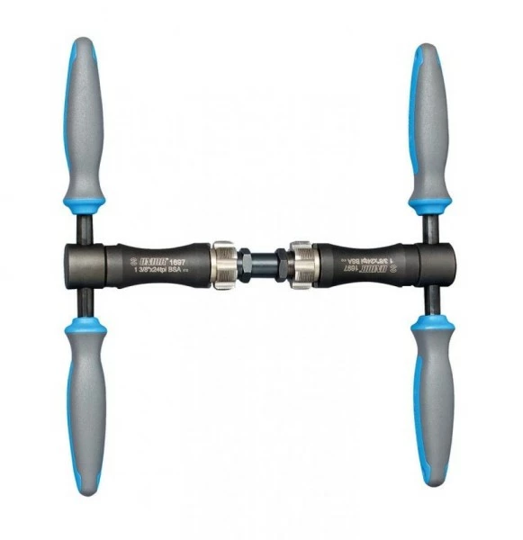 Tretlagergewindeschneid-Set Unior BSA 1 3/8x24 Tpi, 1697 3 Tretlagergewindeschneid-Set Unior BSA 1 3/8x24 Tpi, 1697