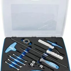 Laufrad-Werkzeugkoffer Unior 16-teilig, 1754